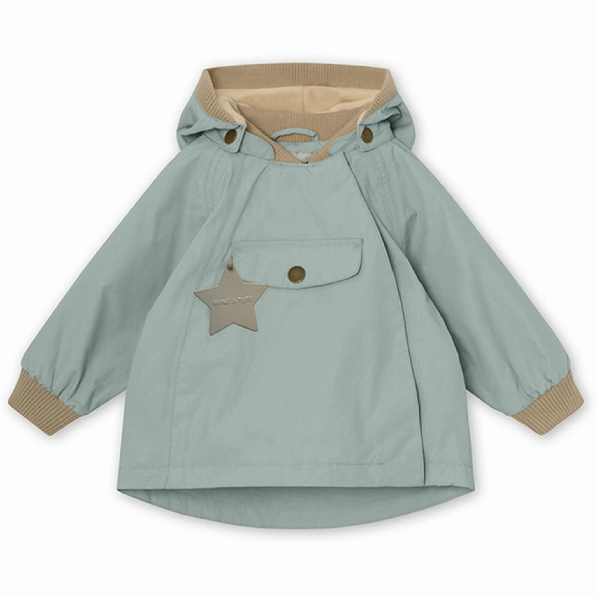 MINI A TURE Wai Spring Jacket w/Fleece Lining Gray Mist Reinforced Stress Points
