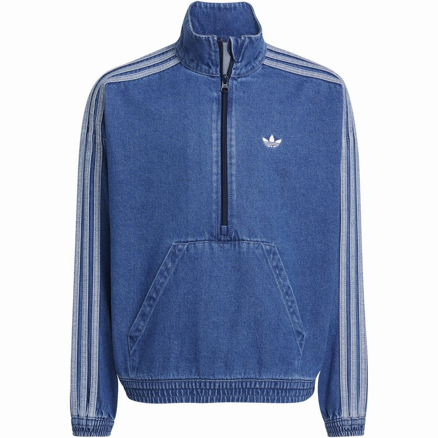 Sporty Chic All Day Comfort adidas Originals Medium Blue Denim Jacket