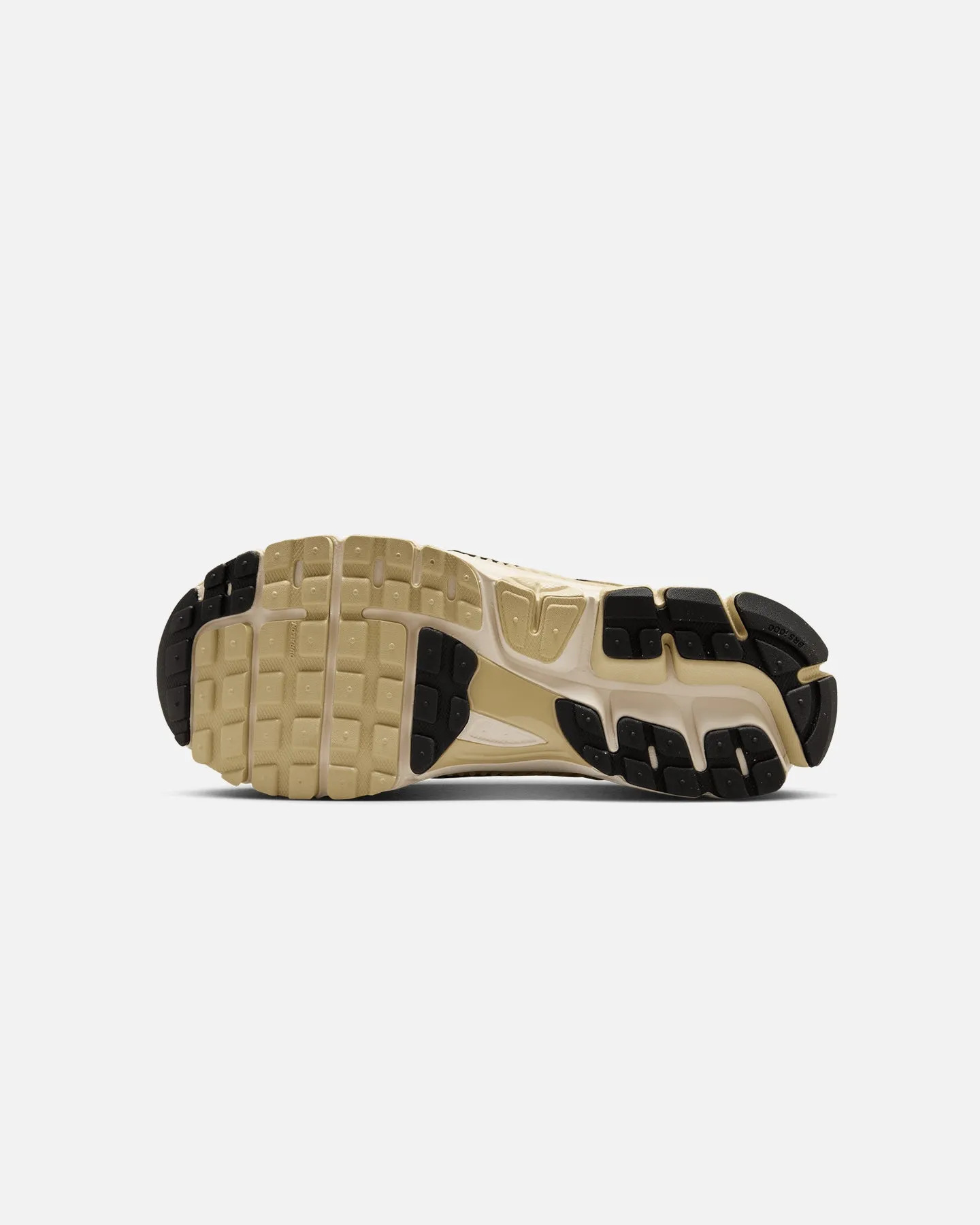 Nike Women's Zoom Vomero 5 Team Gold/Soft Pearl comfort features Half - size up
