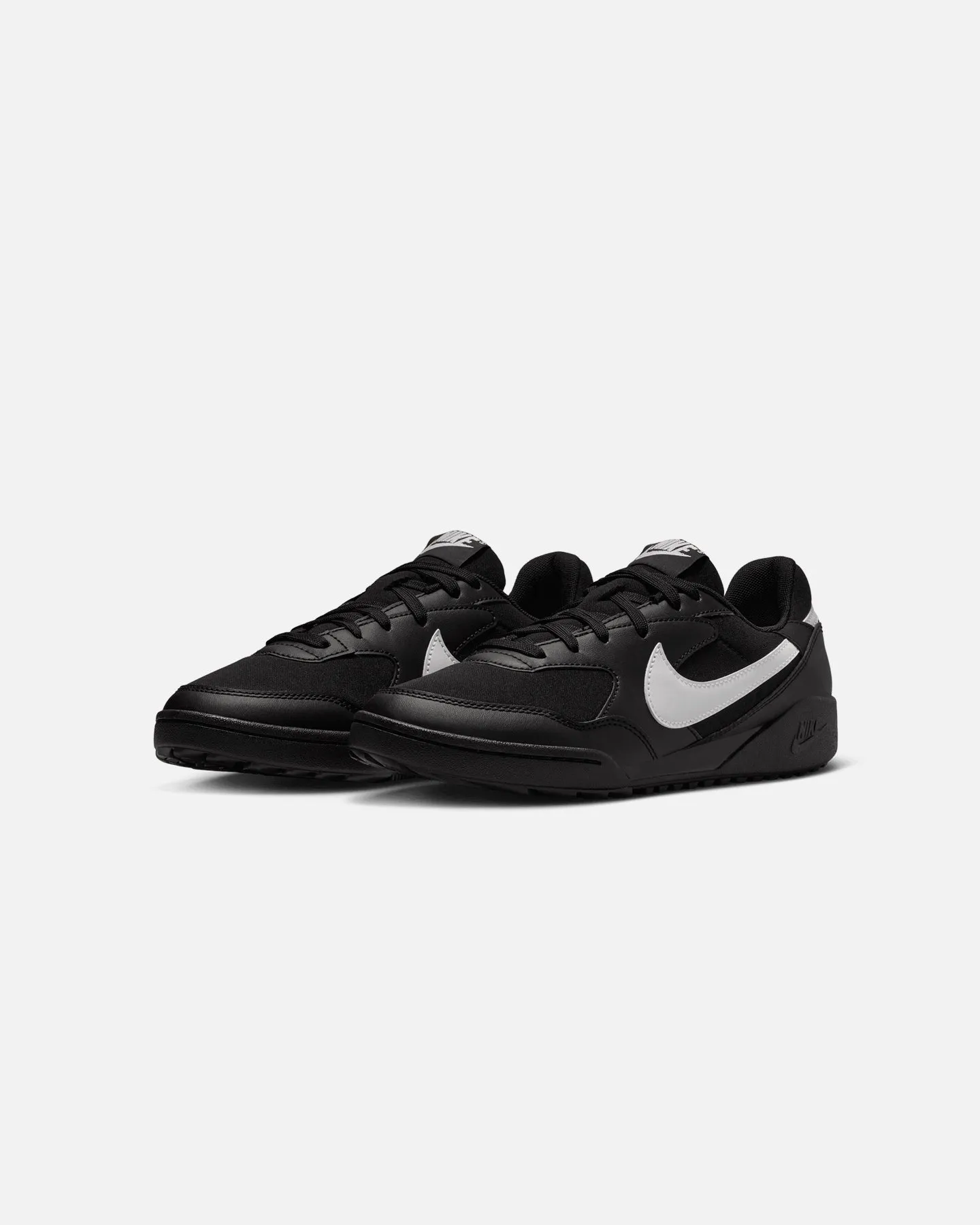 Nike Women's Terra Manta Black/White logo - laced shoes canvas - upper shoes