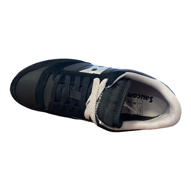 street Moisture Absorbing Saucony Jazz Triple S60530-15 Sneakers Donna Nero-Argento | Sportiamo