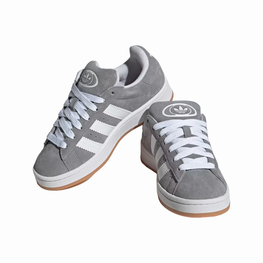 Adidas Originals scarpa sneakers da ragazzi Campus 00s HQ6507 grigio-bianco exploration running shoe fascination