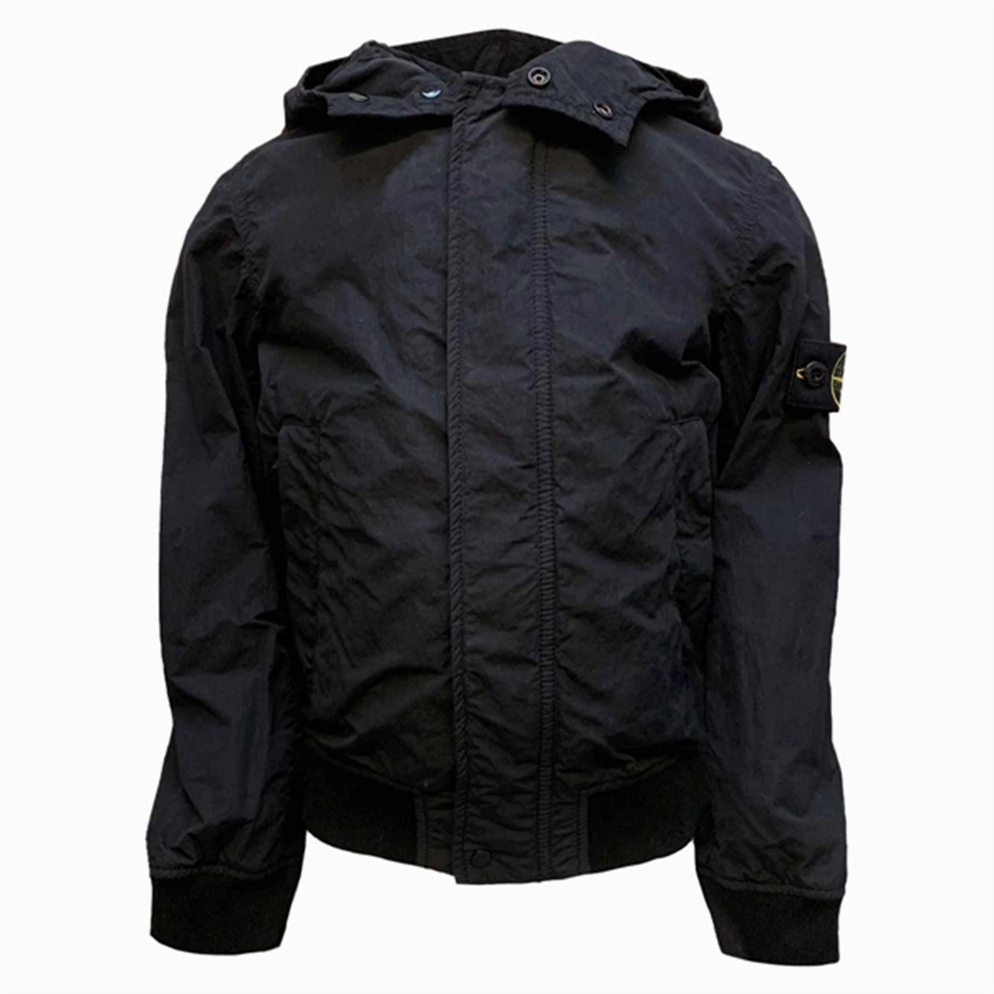 Stone Island Junior Jacket Black Fit For Travel Fall Outfit