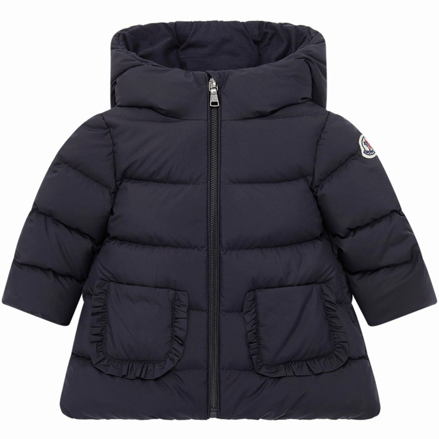 Transitional Wear Moncler Navy Molan Long Parka Jacket