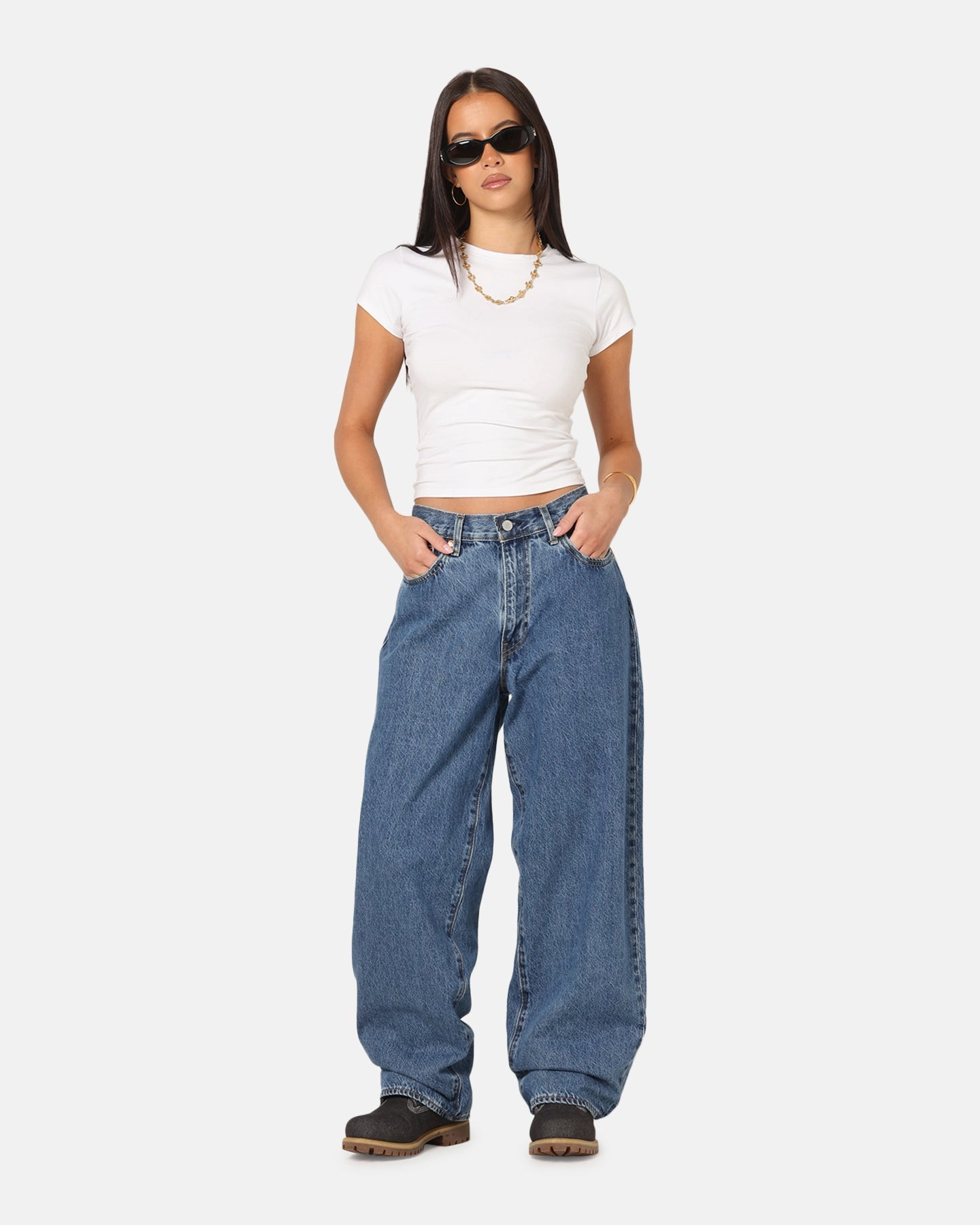 Soft and Light Levi Strauss And Co 578? Baggy Jeans Blue