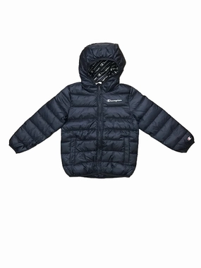 Softshell Fabric Technology Promulgate Champion Piumino con cappuccio unisex 306197 BS501 NNY navy