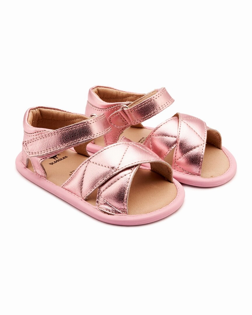 Vulcanized Construction Move Freely Old Soles Puff Bub Leather Sandal