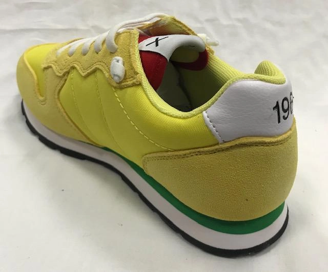 Sun 68 scarpa Tom Logo Patch boy's Z30310 23 giallo cartoon - themed running shoes Cold - resistant