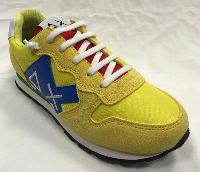 Torque Control Bridge running in the mountains Sun 68 scarpa Tom Logo Patch boy's Z30310 23 giallo