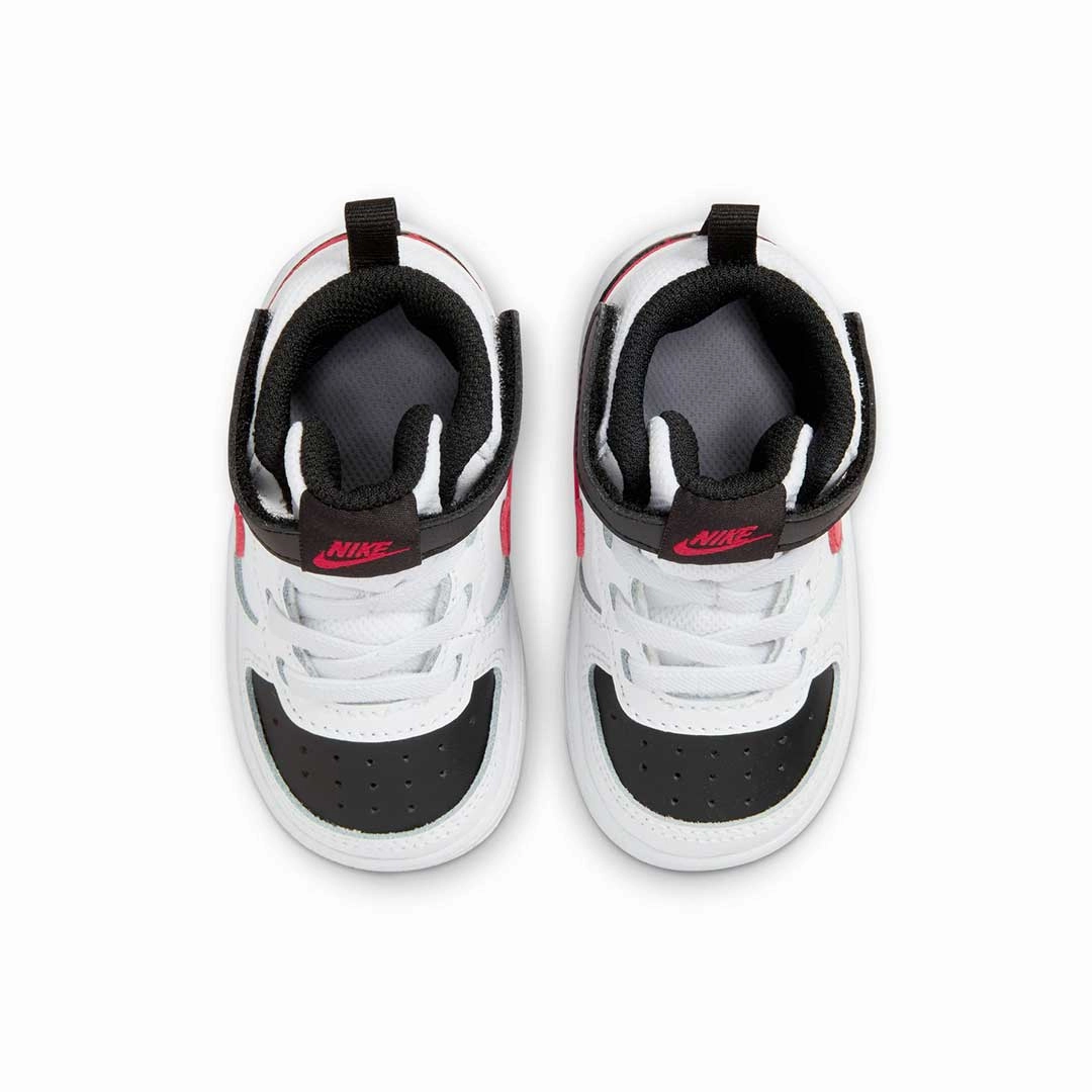 Travel Comfort Nike - Kids' (Infant) Court Borough Mid 2 Shoes (CD7784 110)