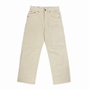 name it pantalone junior in cotone con vestibilit?? regolare Mryan 13220713 ecru Light Wear Fit Stretch Movement