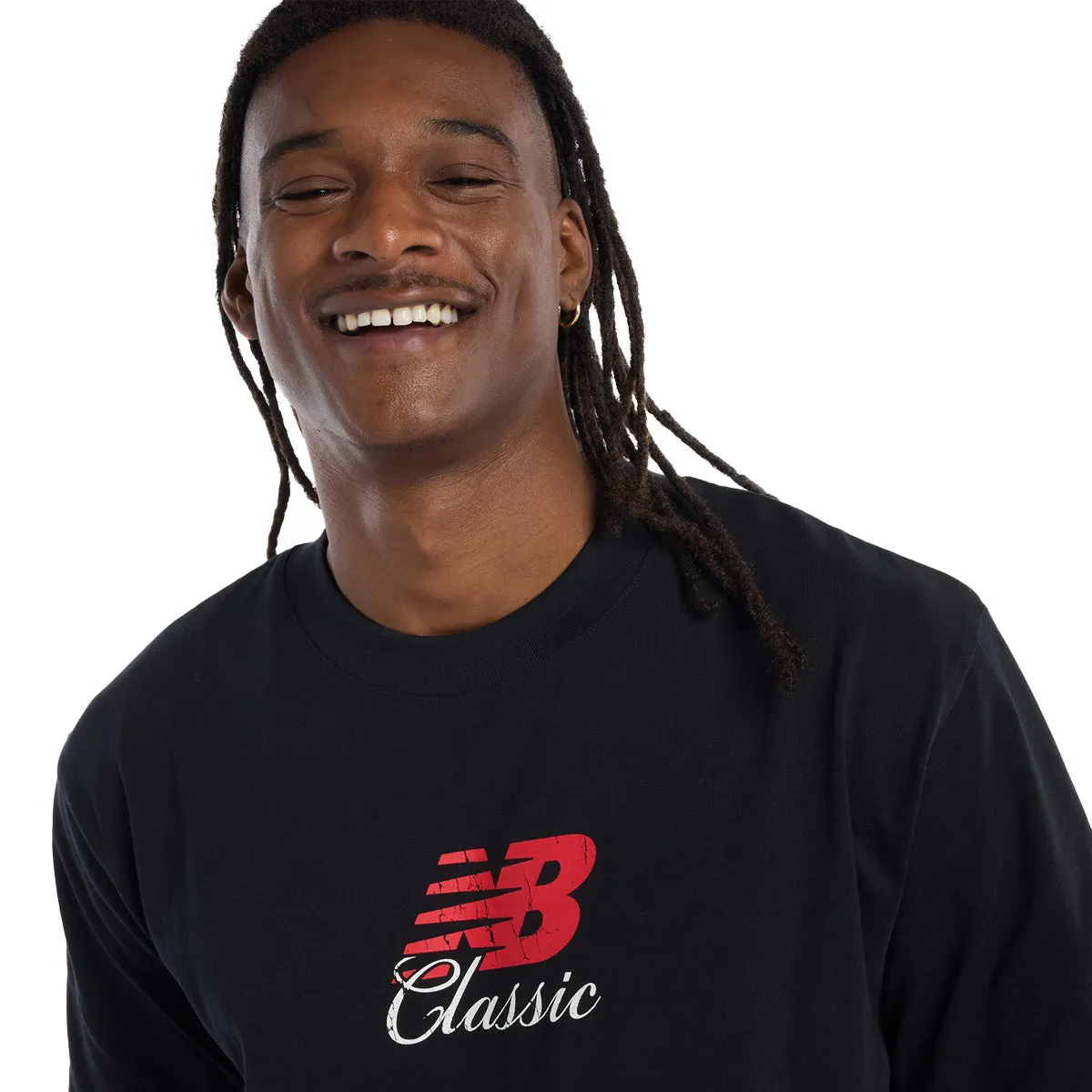 Crisp Detail Any Outfit Hoops Player Graphic Tee 'Black'