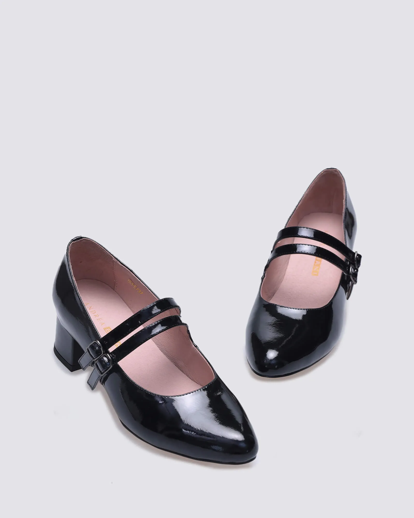 HOPE MARYJANE HEELS BLACK PATENT LEATHER