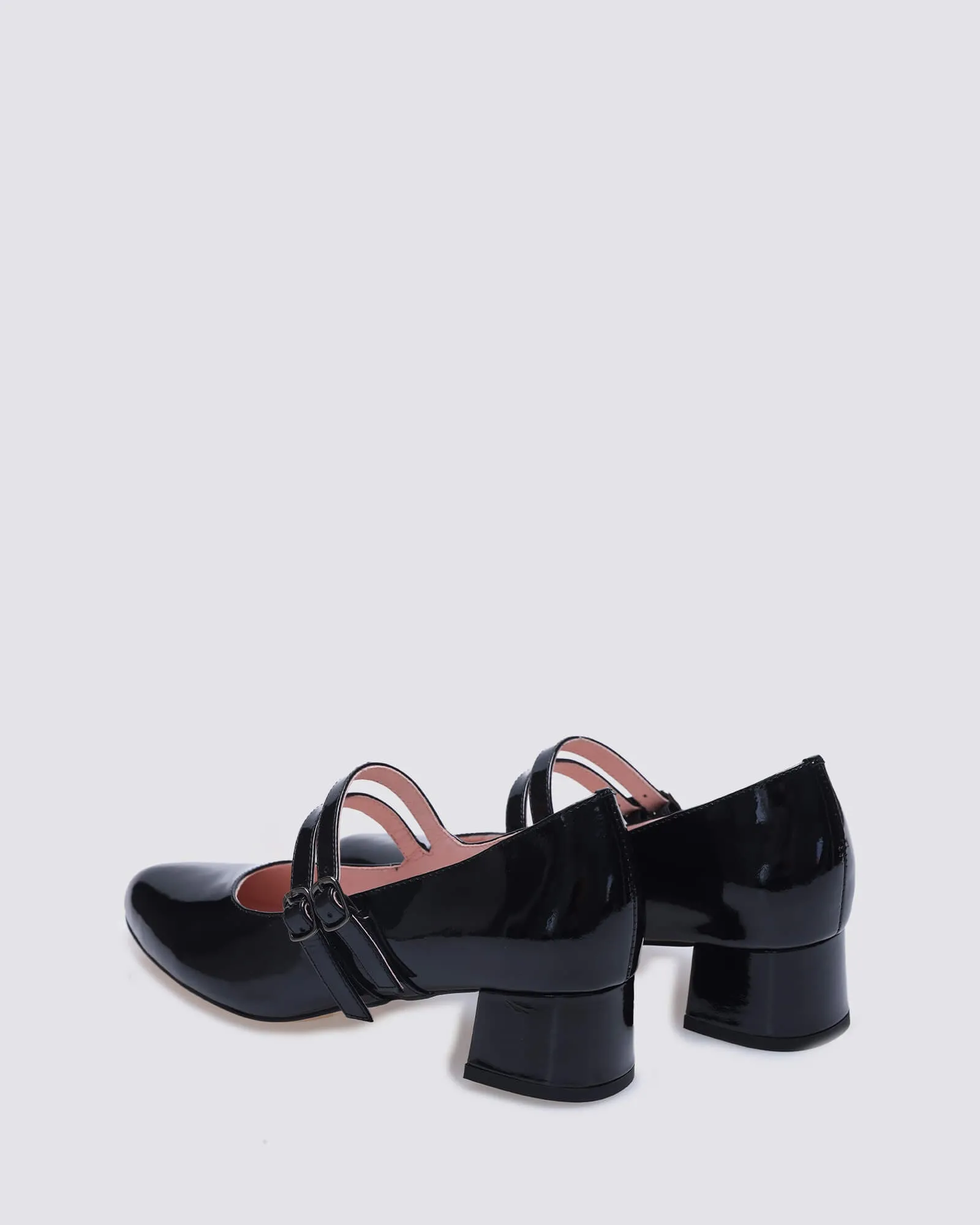 HOPE MARYJANE HEELS BLACK PATENT LEATHER