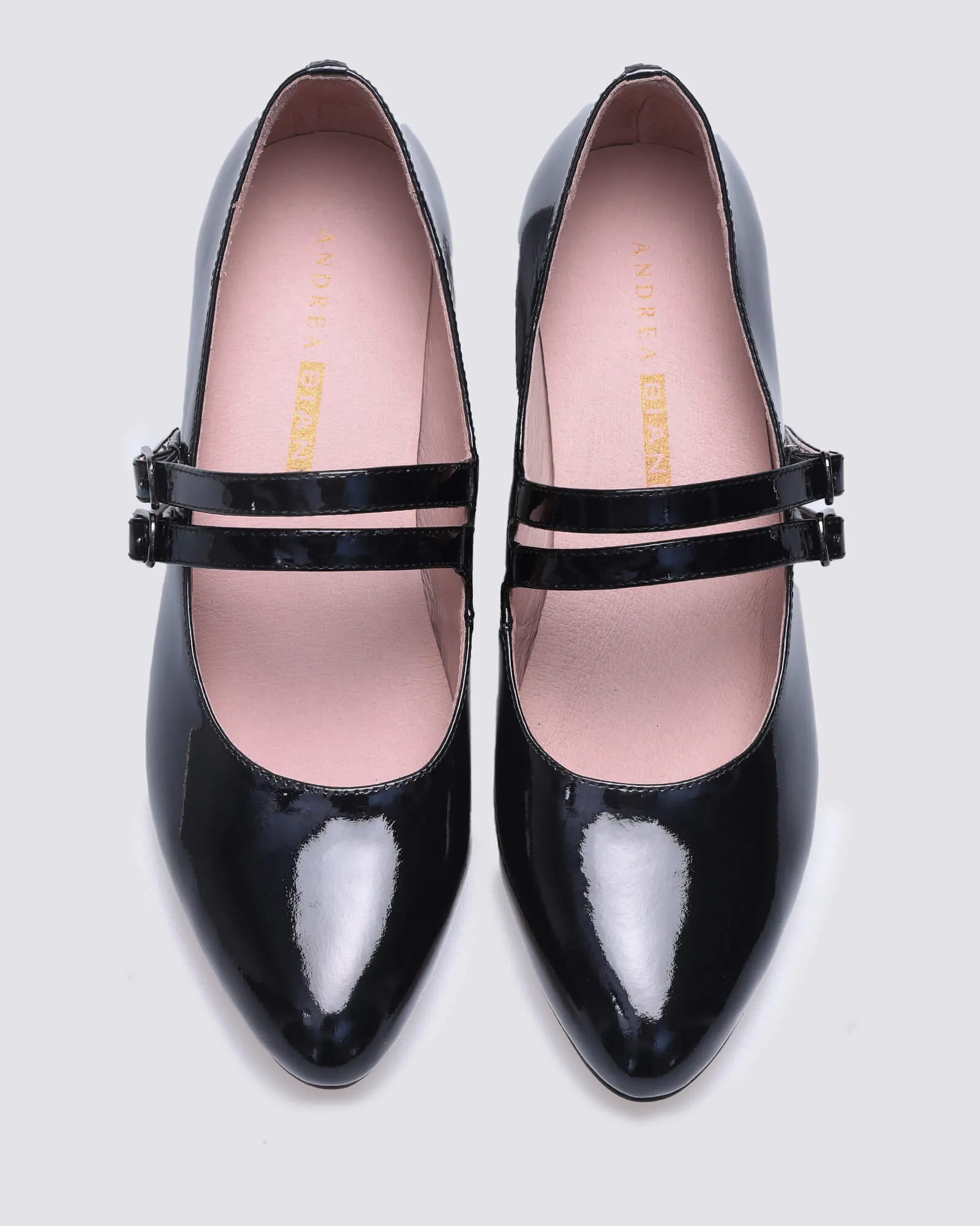 HOPE MARYJANE HEELS BLACK PATENT LEATHER
