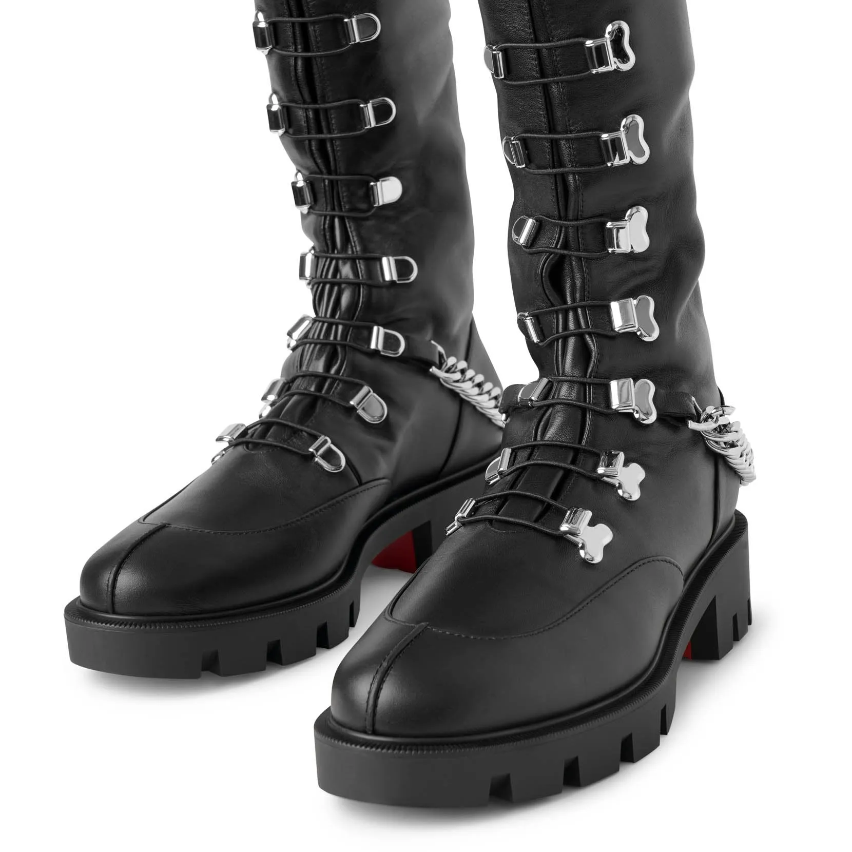 Horse Botta over knee leather boots