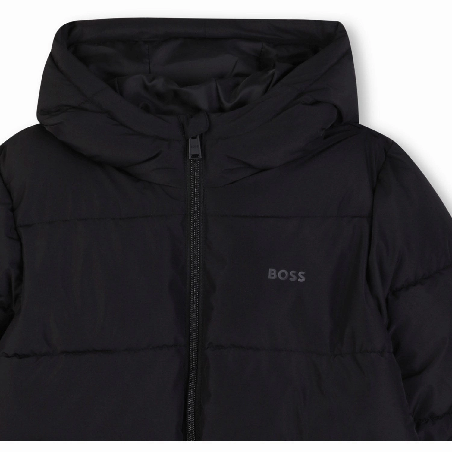 Hugo Boss Puffer Jacket Wrinkle Free Texture