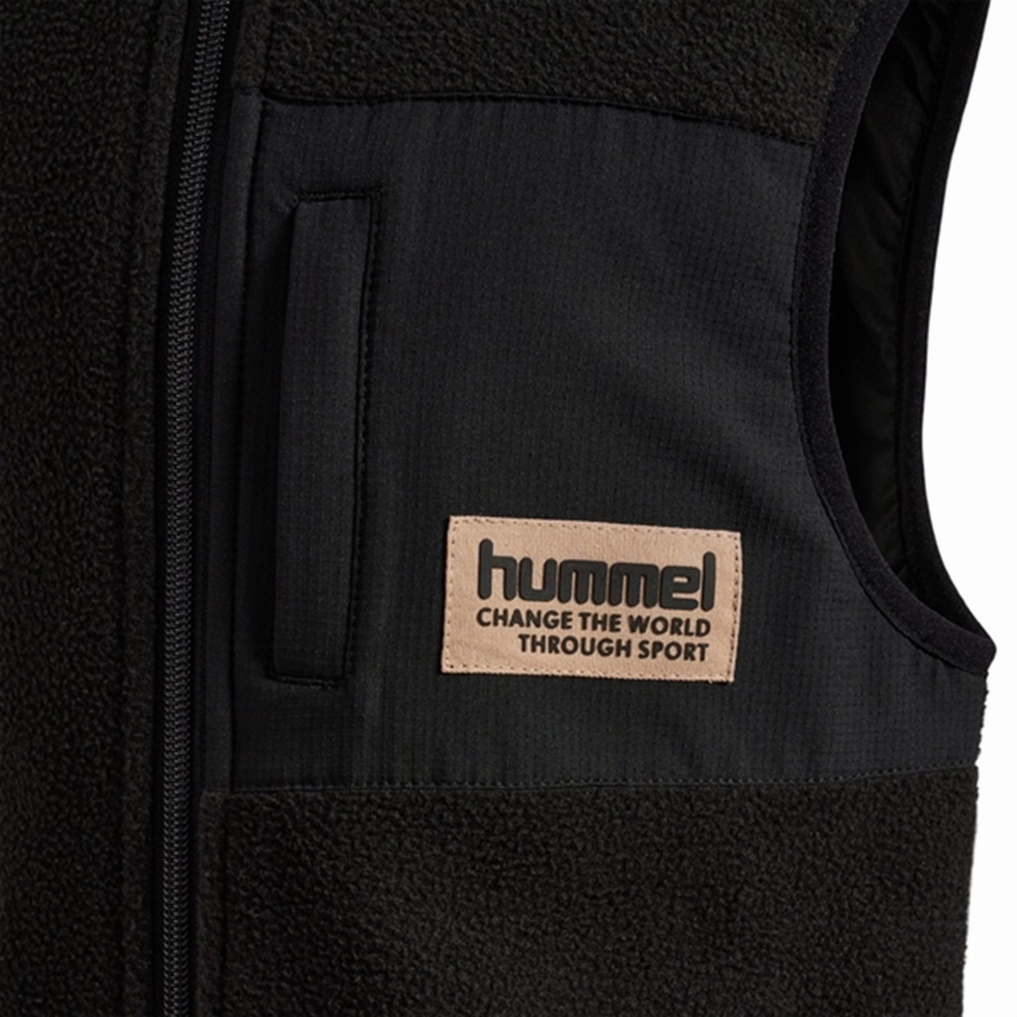 Everyday Layers Hummel Black Dare Fleece Vest