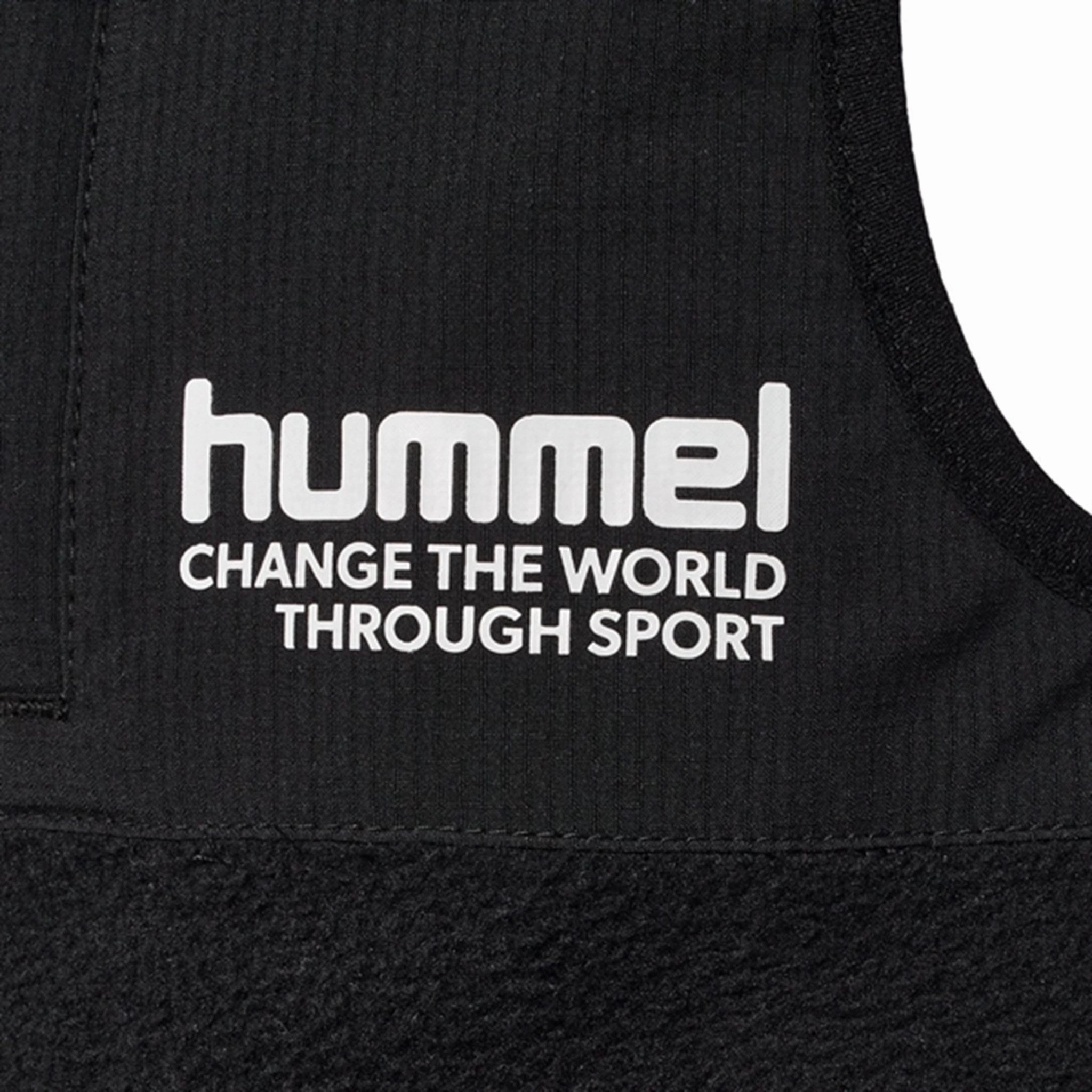 Hummel Black Pure Fleece Vest Winter Fit