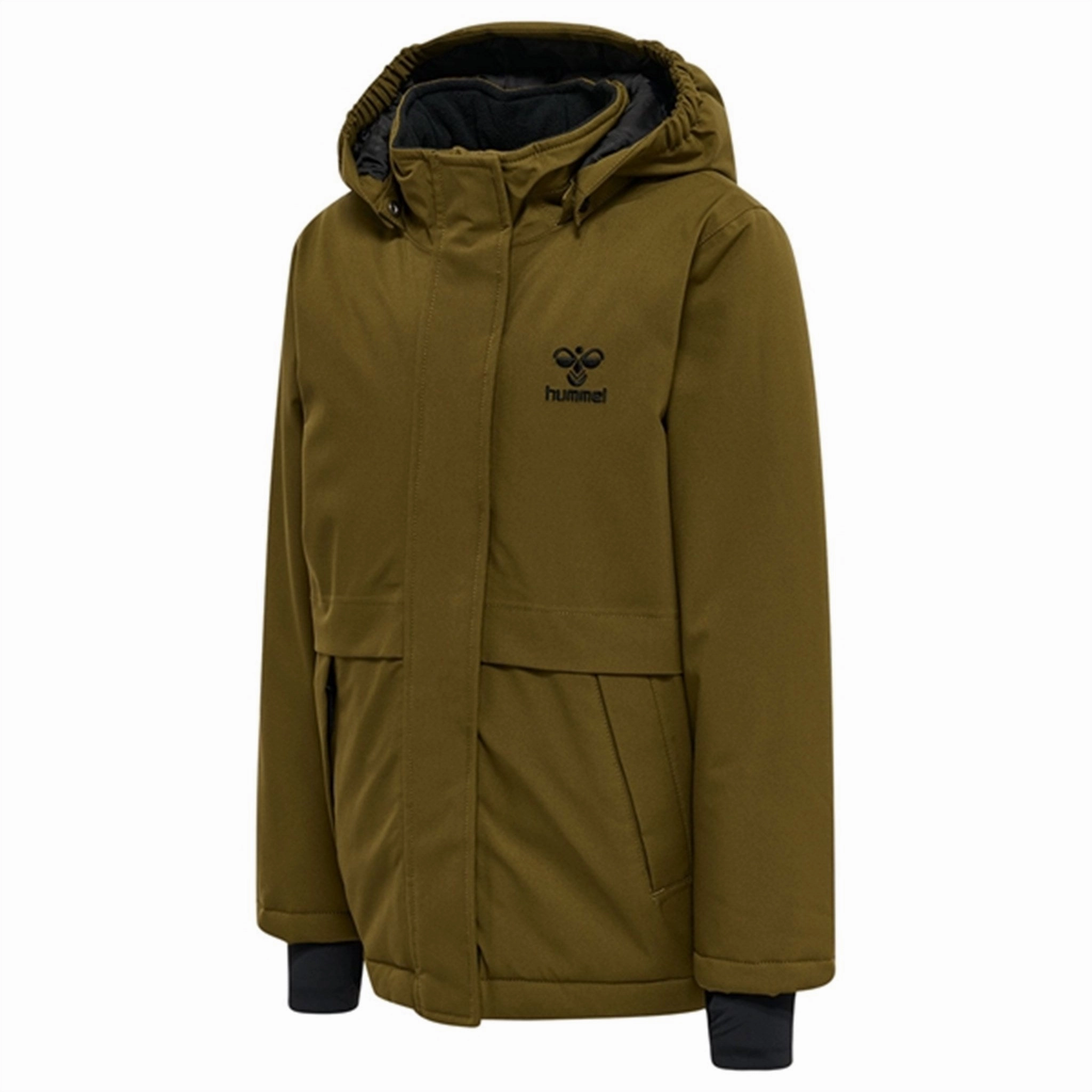 Hummel Dark Olive Urban Tex Winter Jacket Water resistant coating
