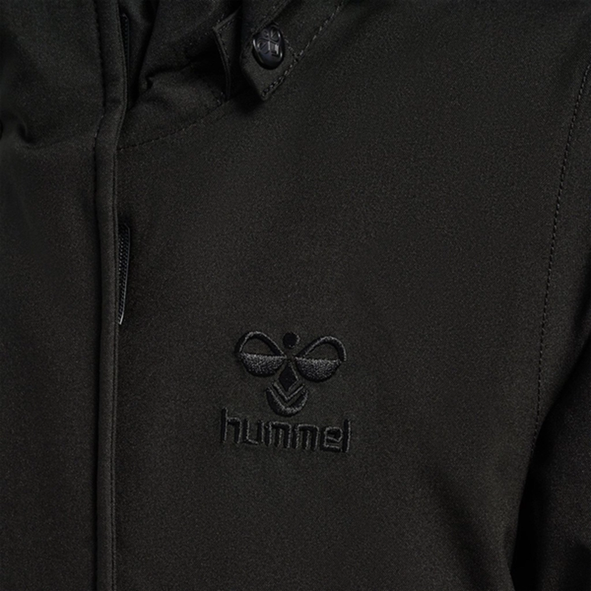 Hummel Jacket Logan Tex Black Fashion Use HeatRetentionTechnology