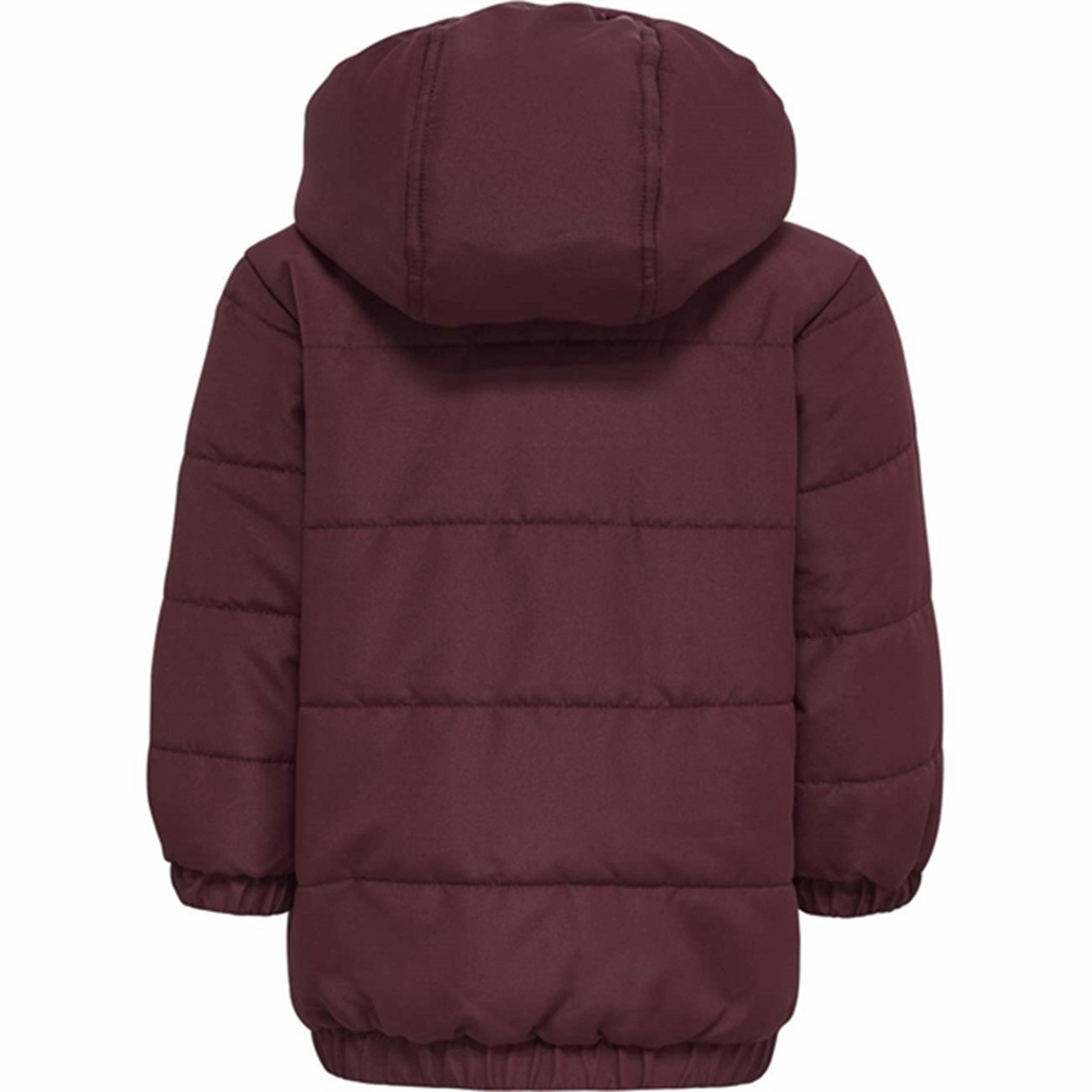 Hummel Vibe Winter Jacket Windsor Wine Slim Silhouette