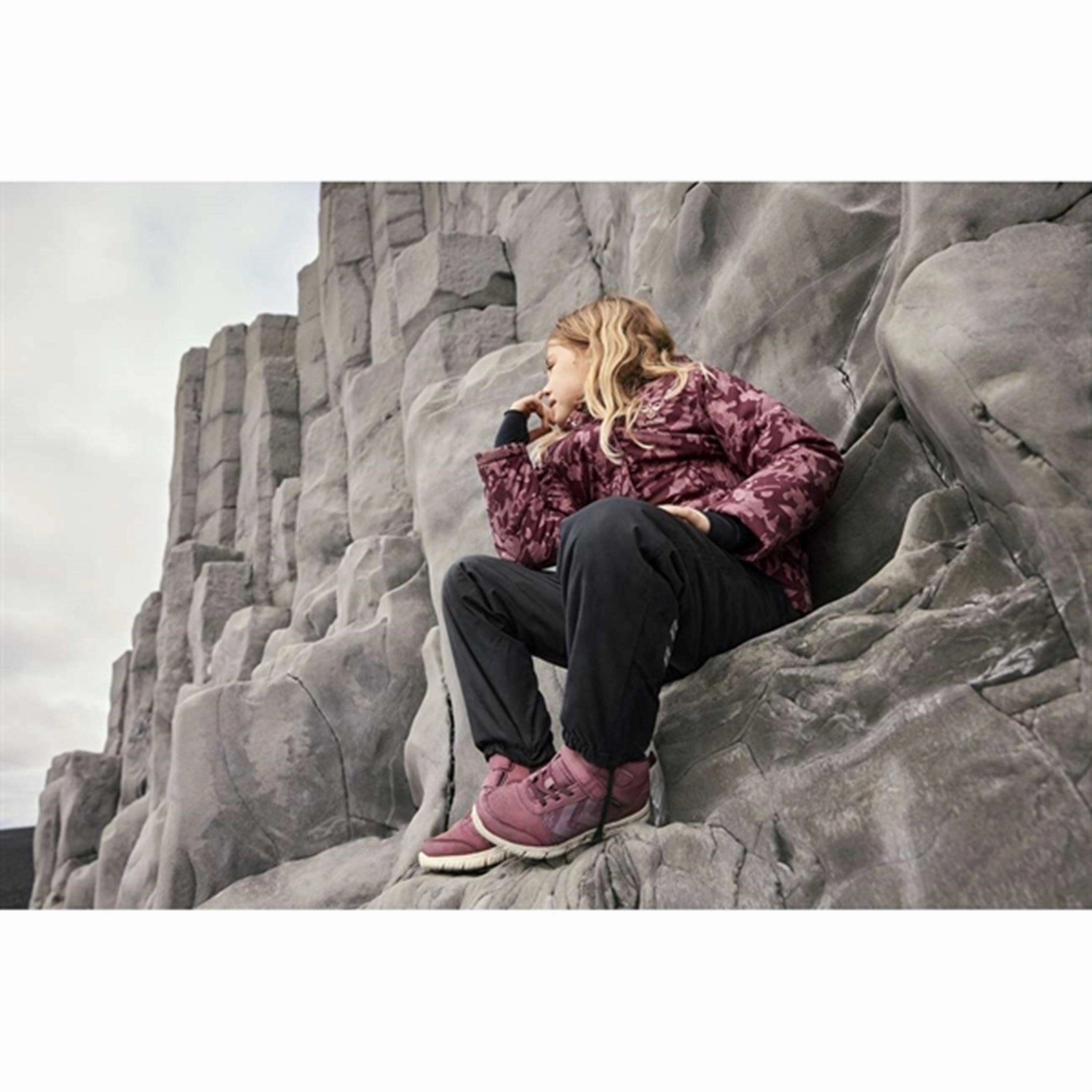 Flat Lock Stitching Compression Layer Hummel Windsor Wine Alma Tex Jacket