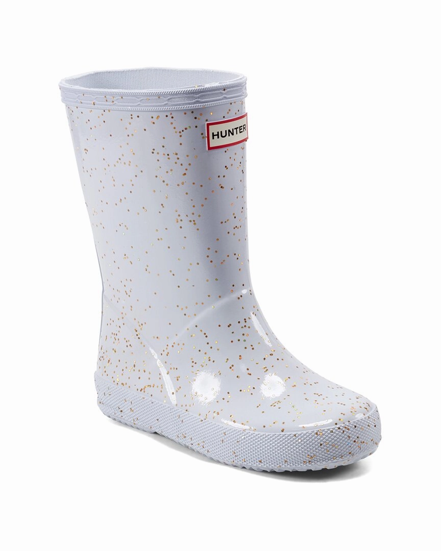Quality craftsmanship Hunter First Glitter Rubber Boot