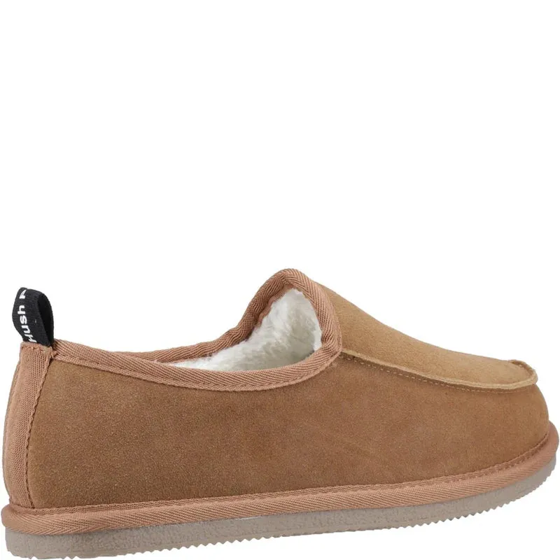 Hush Puppies Men's Charles Slipper Tan Brown