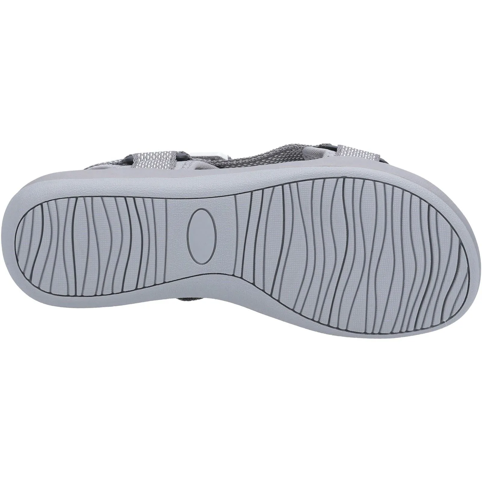 Hush Puppies Sara Quarter Strap Sandal Ladies in Grey