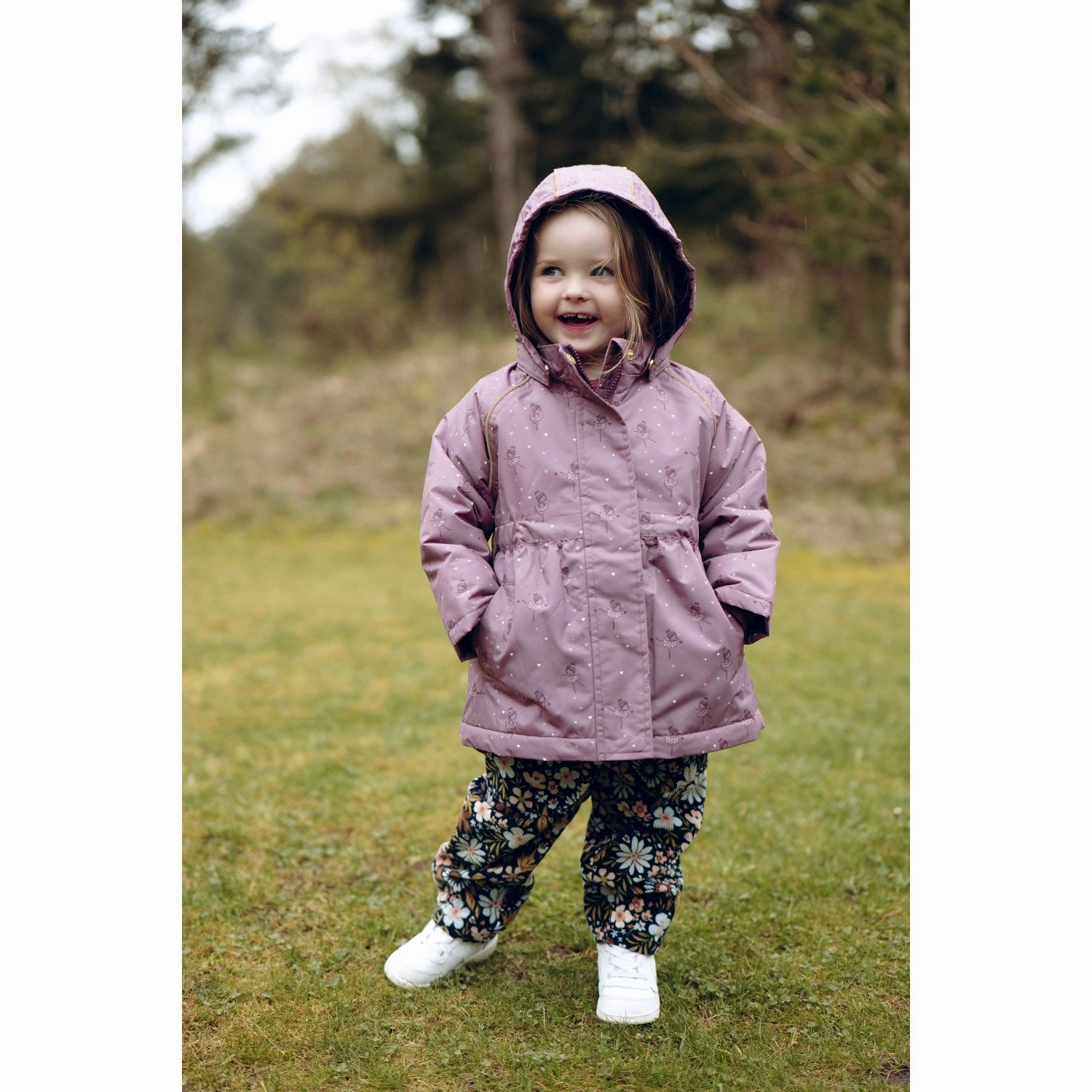 Hust & Claire Pale Mauve Obia Mini Leo/Vintage Bloom/ Ballet Heart Multi Pocket System