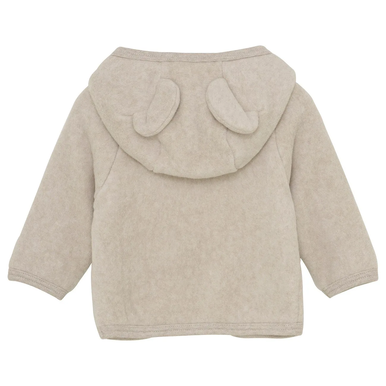 Travel Layer Windbreaker Style Huttelihut Camel Melange Jacket Ears Cotton Fleece