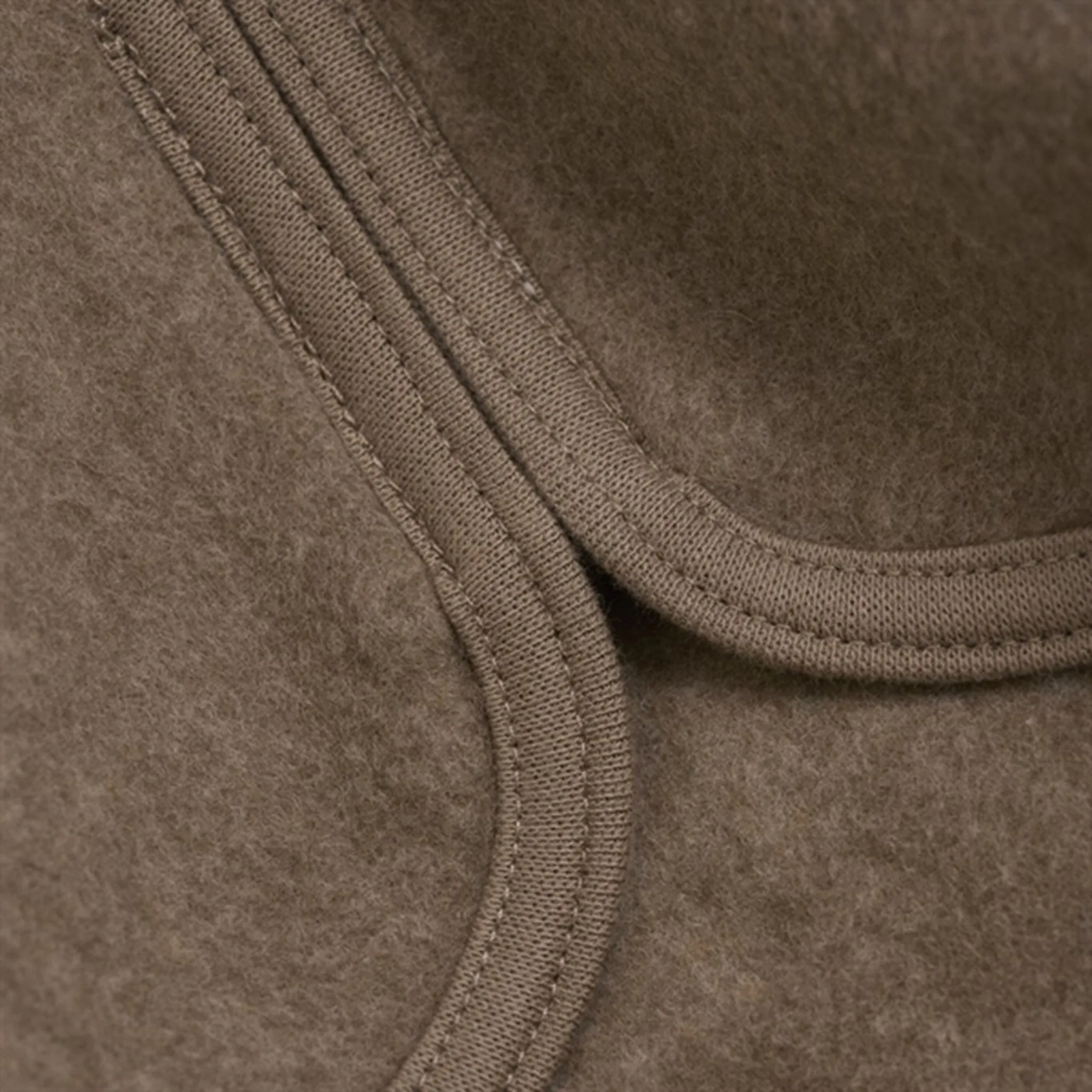 QuickDry Fabric Huttelihut Jacket Ears Cotton Fleece Mol?? Melange