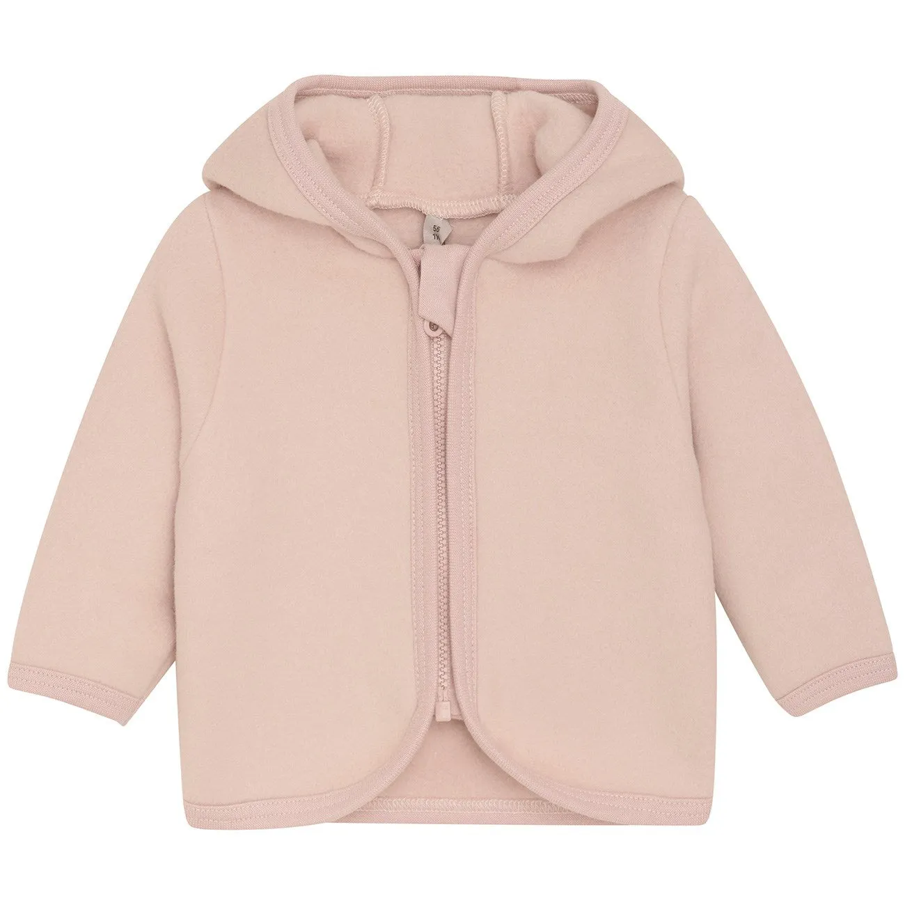 Huttelihut Mahogany Rose Jacket Ears Cotton Fleece (M) Sleek Utility