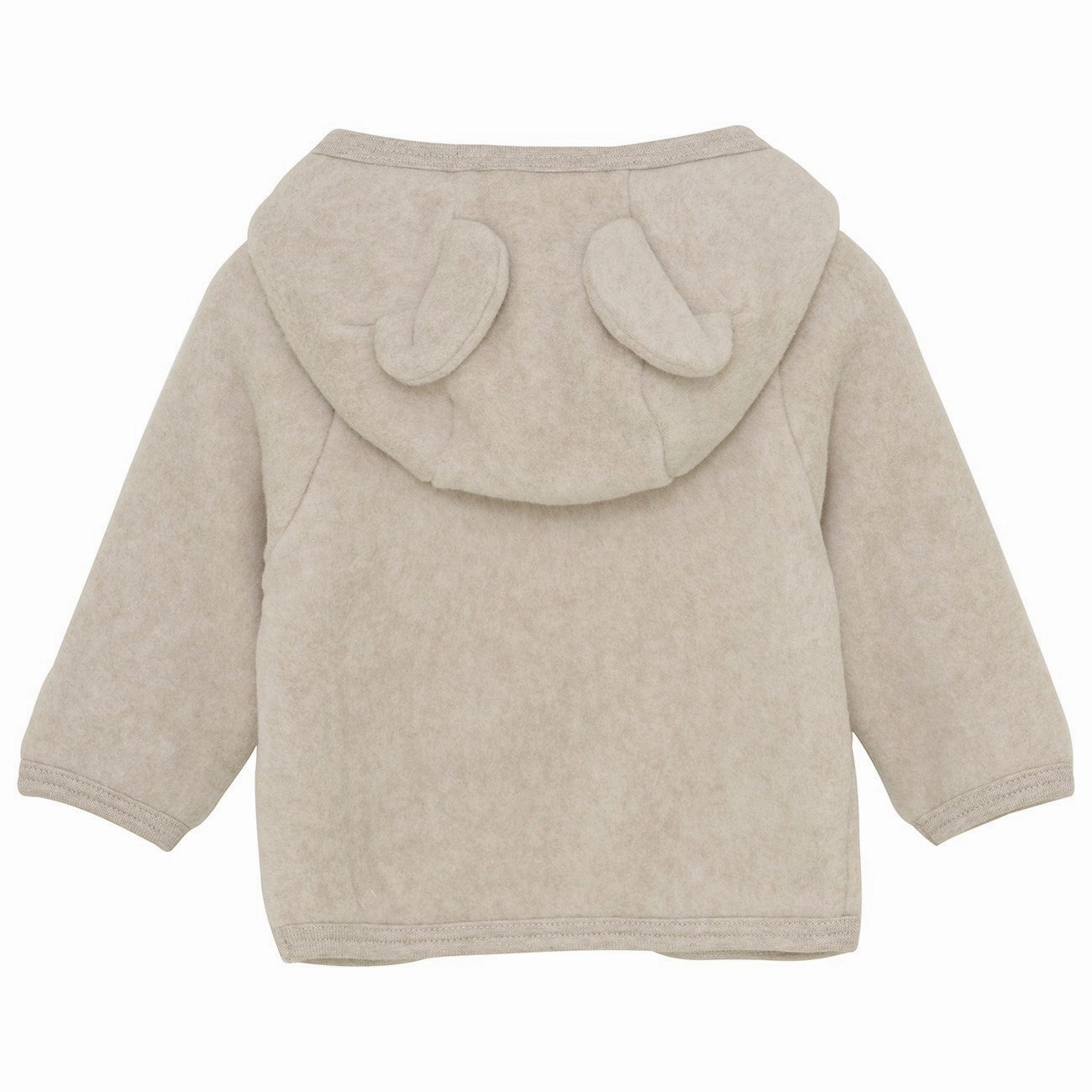Huttelihut Camel Melange Jacket Ears Cotton Fleece Breathable Layer
