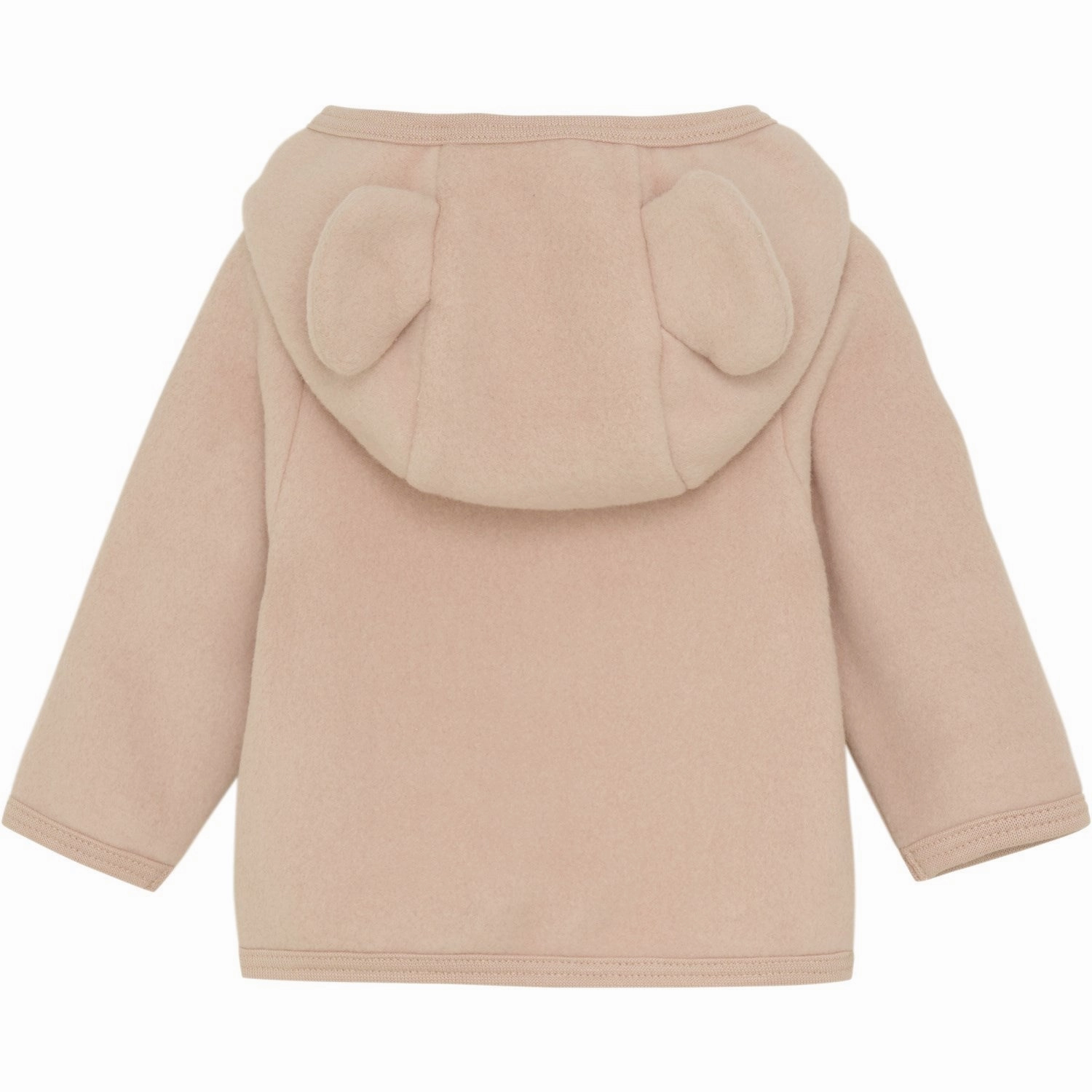 Huttelihut Mahogany Rose Jacket Ears Cotton Fleece Wind Shield Waterproof Stitch Details