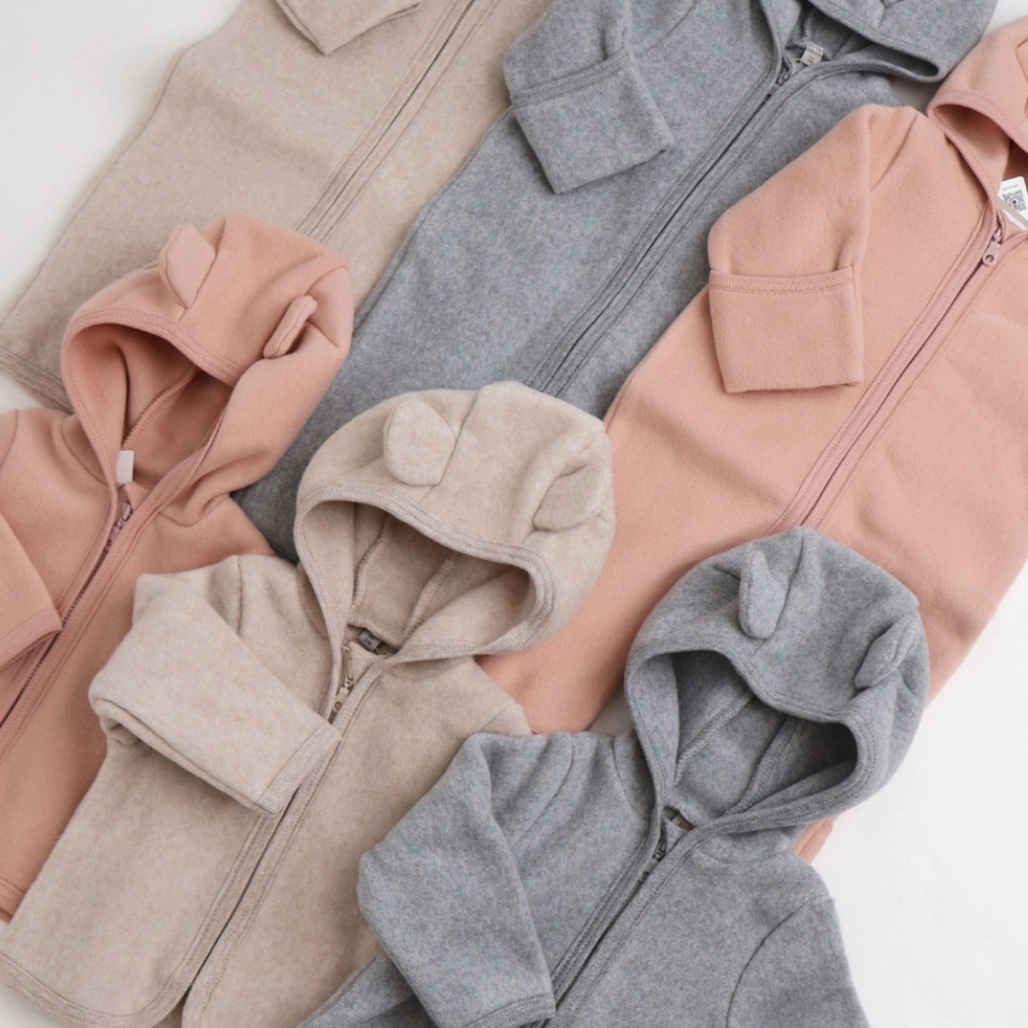 RipResistant Reinforcement Huttelihut Mahogany Rose Jacket Ears Cotton Fleece
