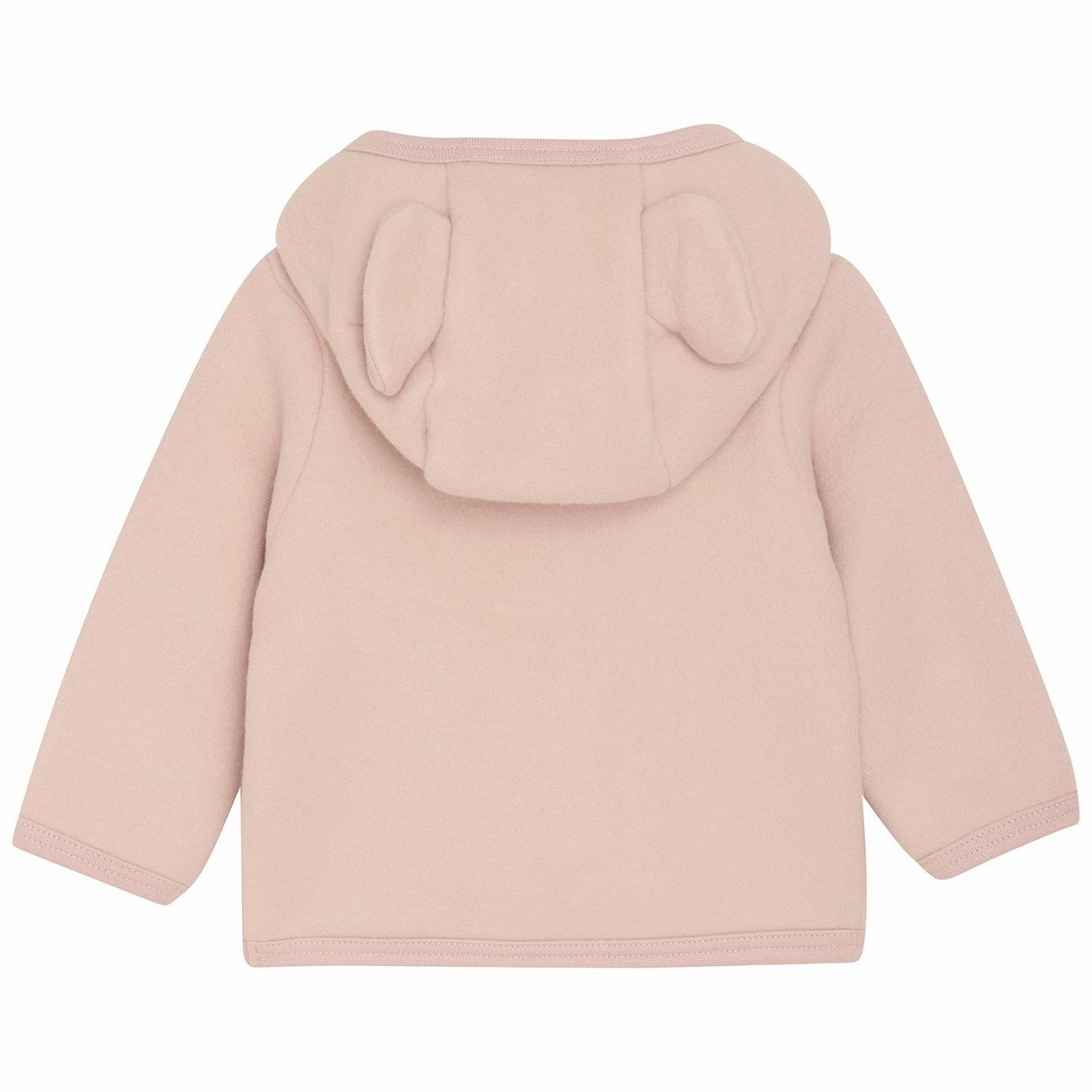Huttelihut Mahogany Rose Jacket Ears Cotton Fleece Moisture Management Fabric