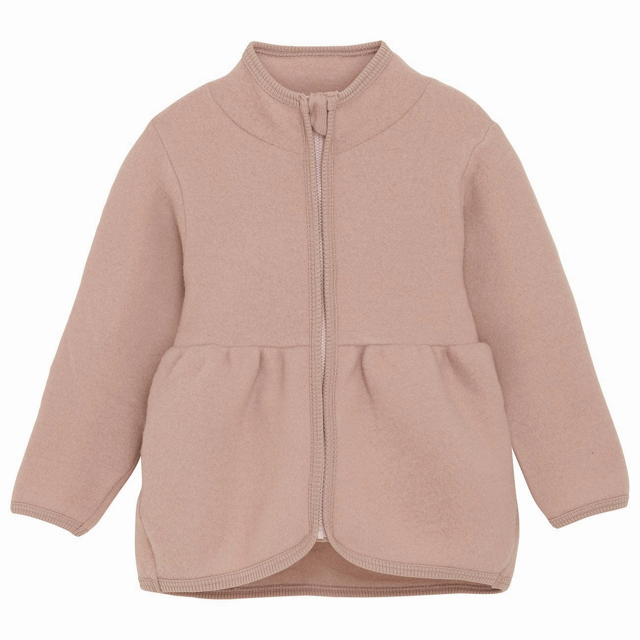 Huttelihut Mahogany Rose Jacket Wool Fleece Changeable Style