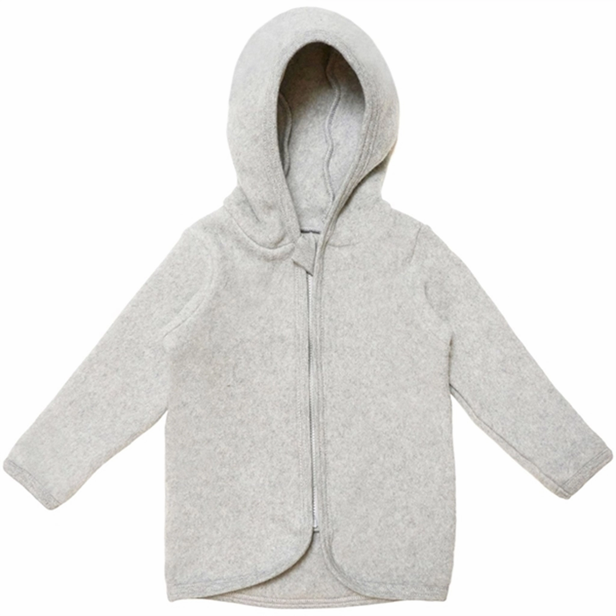 Huttelihut Poofy Baby Jacket Light Grey Stain Resistant Runway Inspired