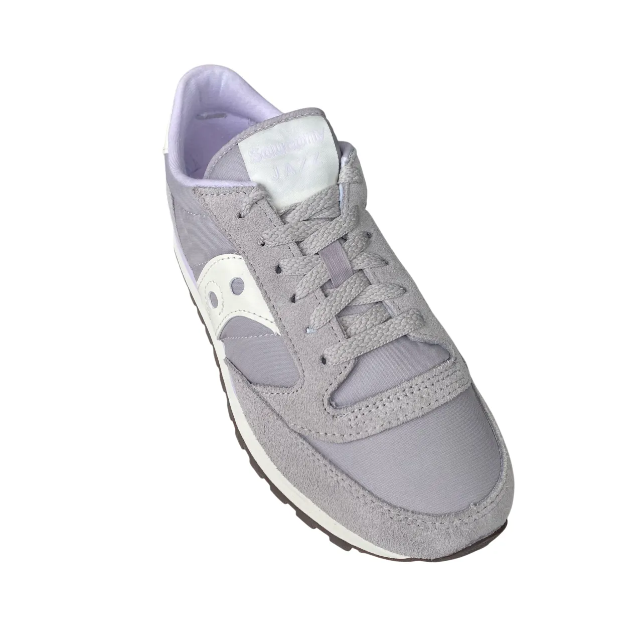 print Arch Support Engineering Saucony Originals scarpa sneakers da donna Jazz S1044-714 grigio-crema