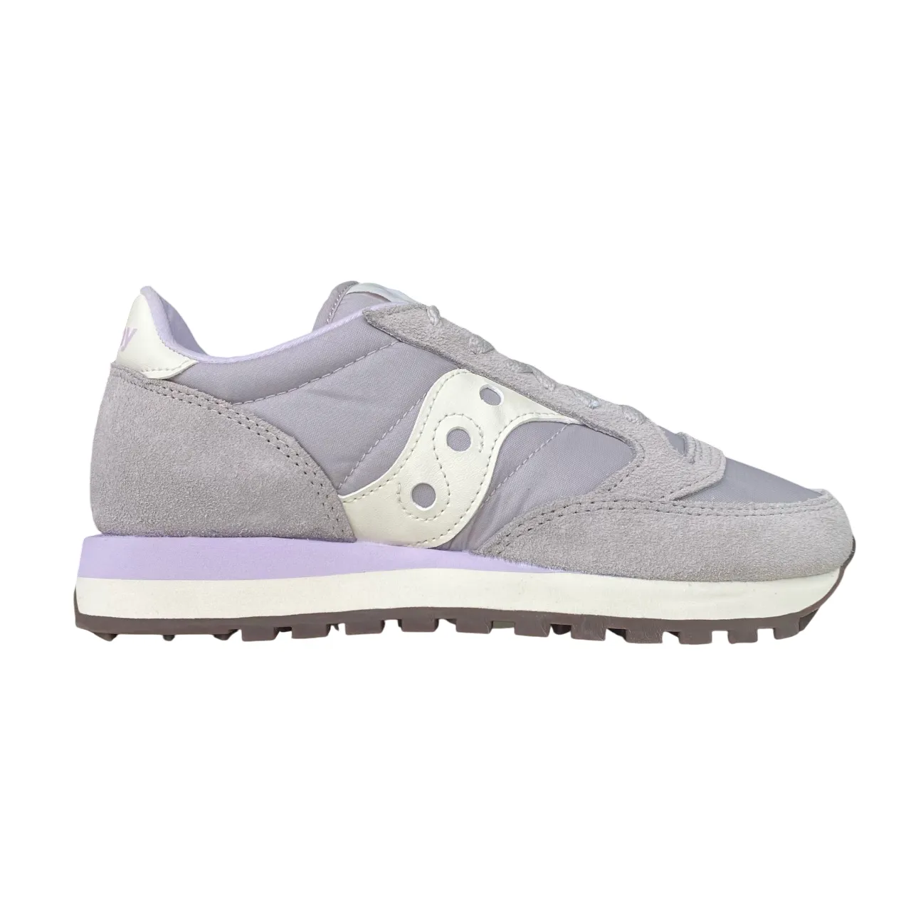 Saucony Originals scarpa sneakers da donna Jazz S1044-714 grigio-crema adult running wear Neutral Stride Design