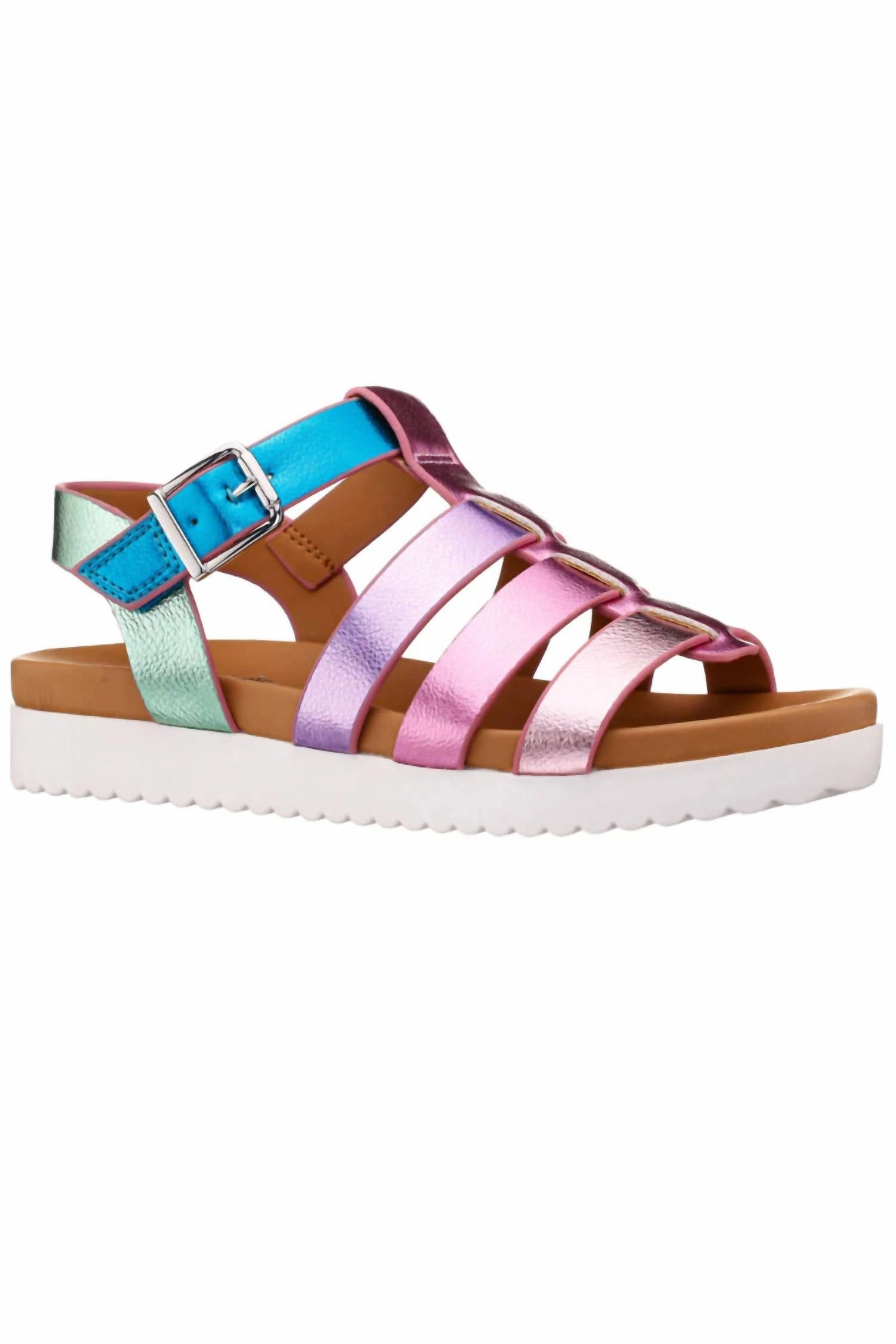 Kid's Wrenlee Sandals In Pastel Multi Weekend Comfort