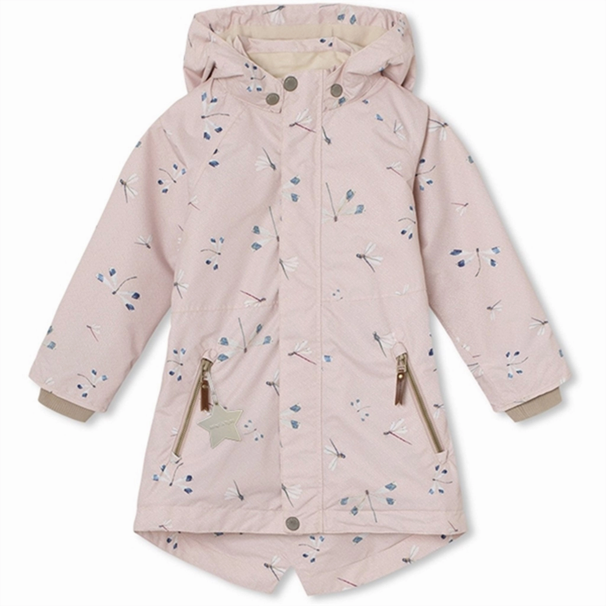 MINI A TURE Vikaya Spring Jacket w/Fleece Lining Summer Pear Simple Detail