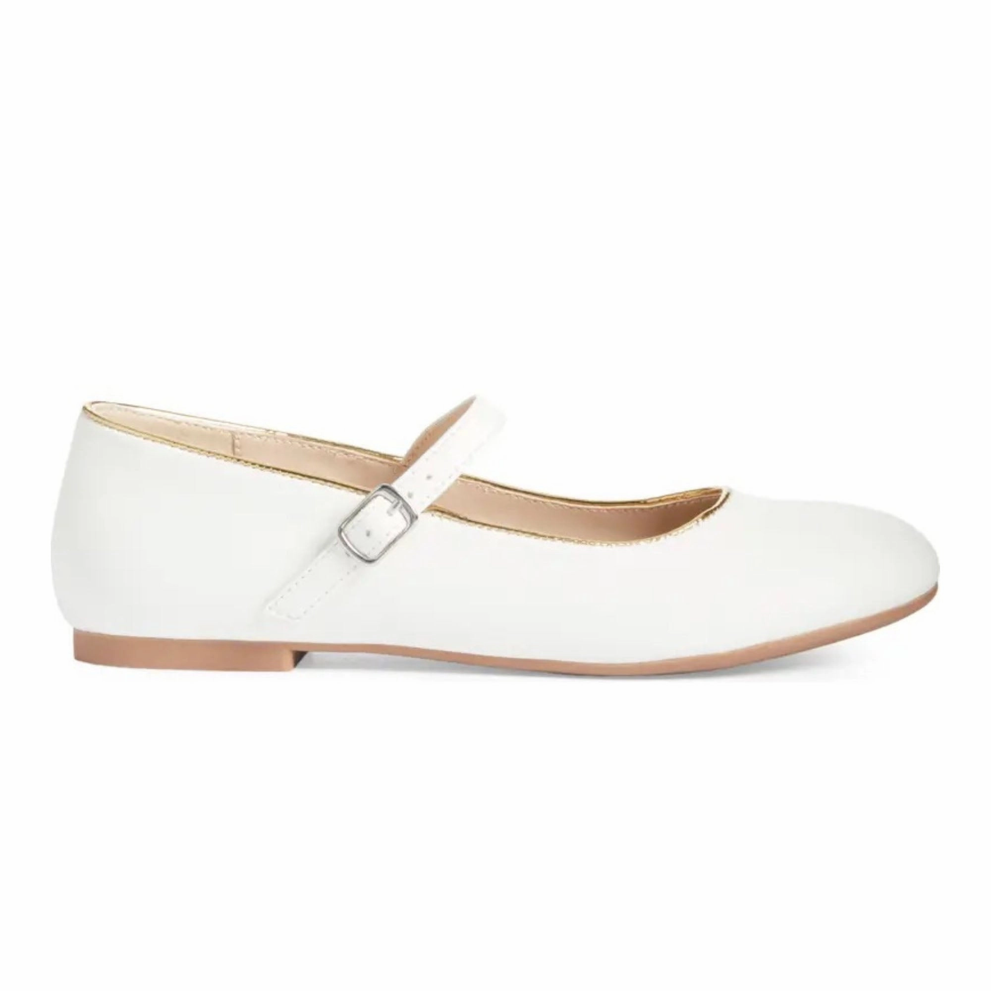 Abrasion Shield Technology Miss Sadie Mary Jane in White - Kids