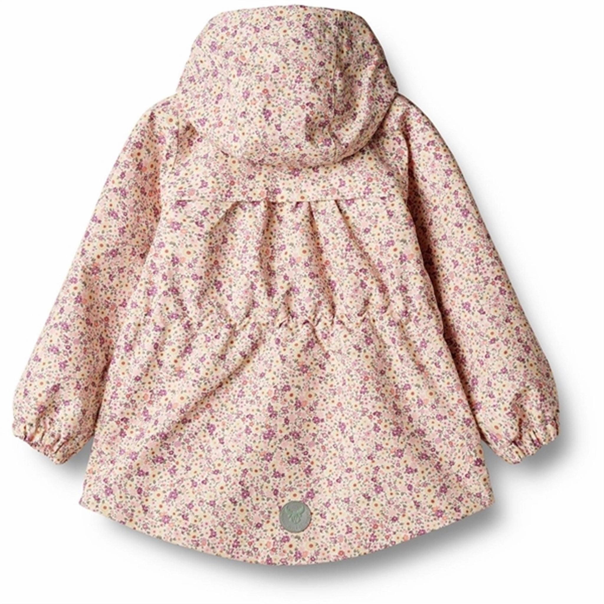 Elasticized Waist Non Restrictive Movement Wheat Jacket Ada Tech Candy Flowers