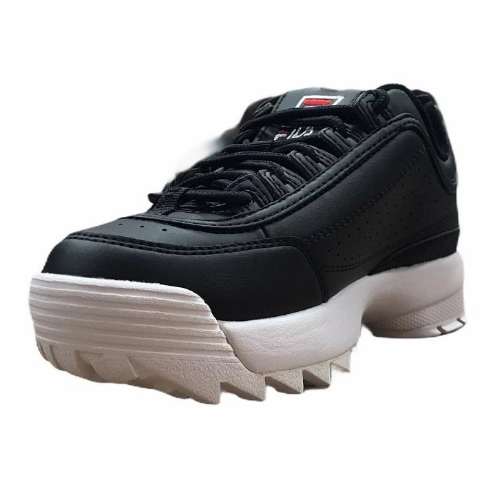 Elastic Collar Support Fila scarpa sneakers da bambino Disruptor Kids 1010567.25Y nero