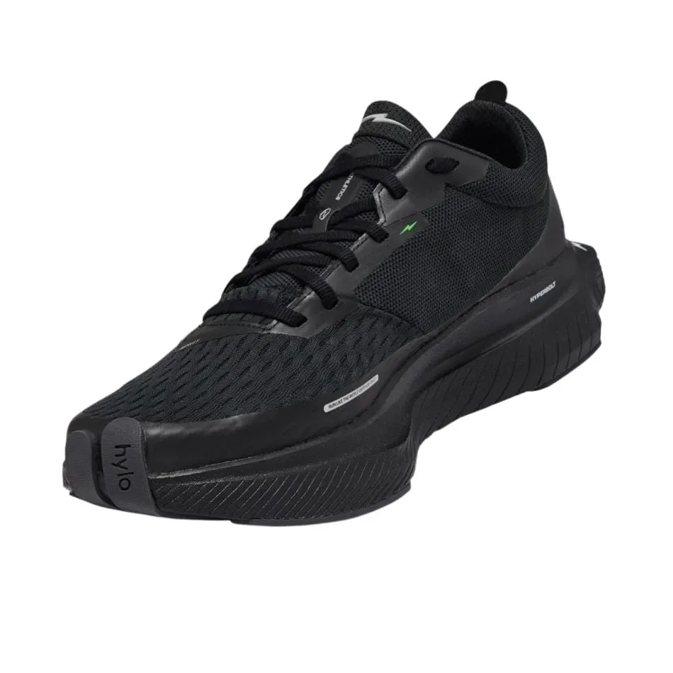 Hylo Unisex Impact Running Shoe in Triple Black ventilation - enhanced shoes