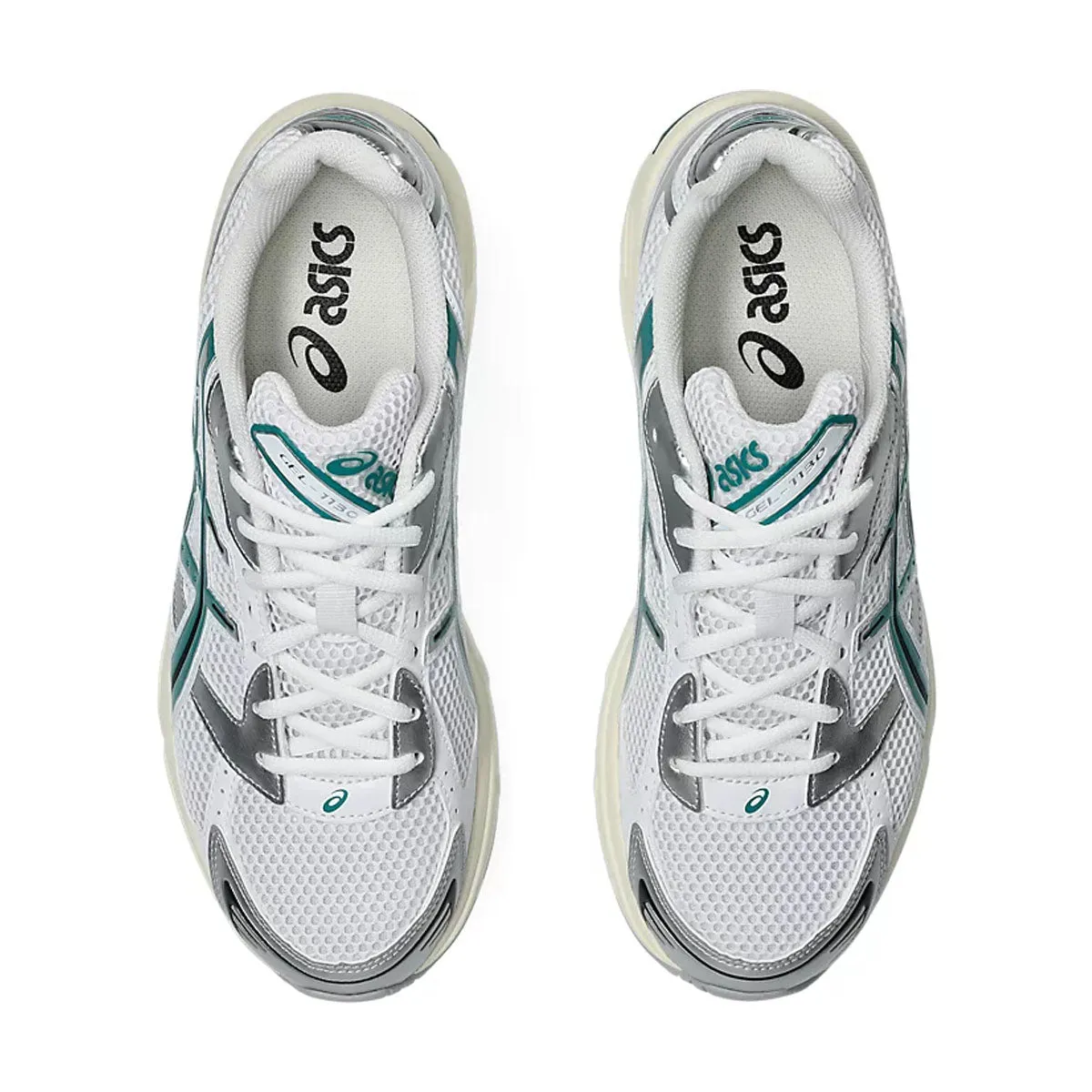GEL-1130 'White Rainy Lake' Low Profile Midsole Padded flexibility
