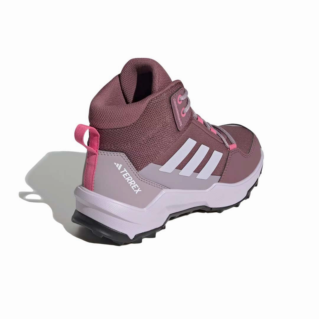 adidas - Kids' (Preschool) Terrex AX4R Mid Shoes (IF6524) Soft Form Memory Foam Ankle Support